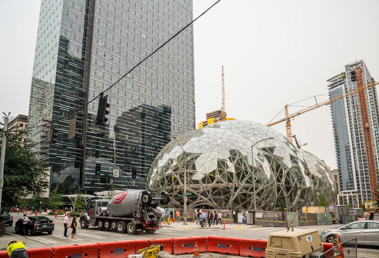 Amazon HQ in Seattle